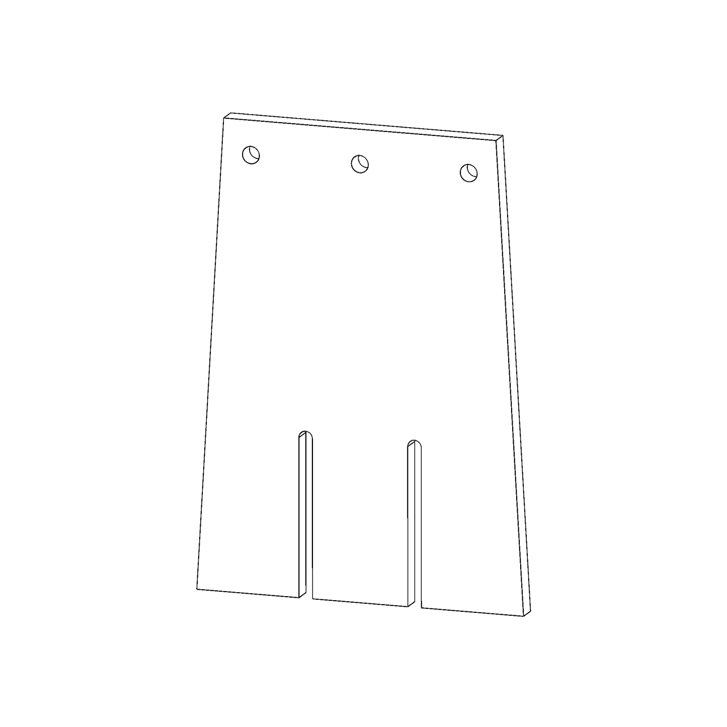 PADDLE, end, 8-1/2"