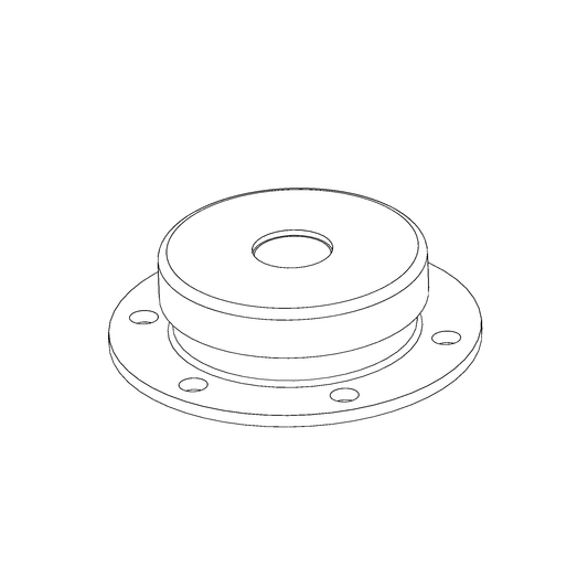 BEARING, tine bar, single, includes cover, (Supercedes BR1689)