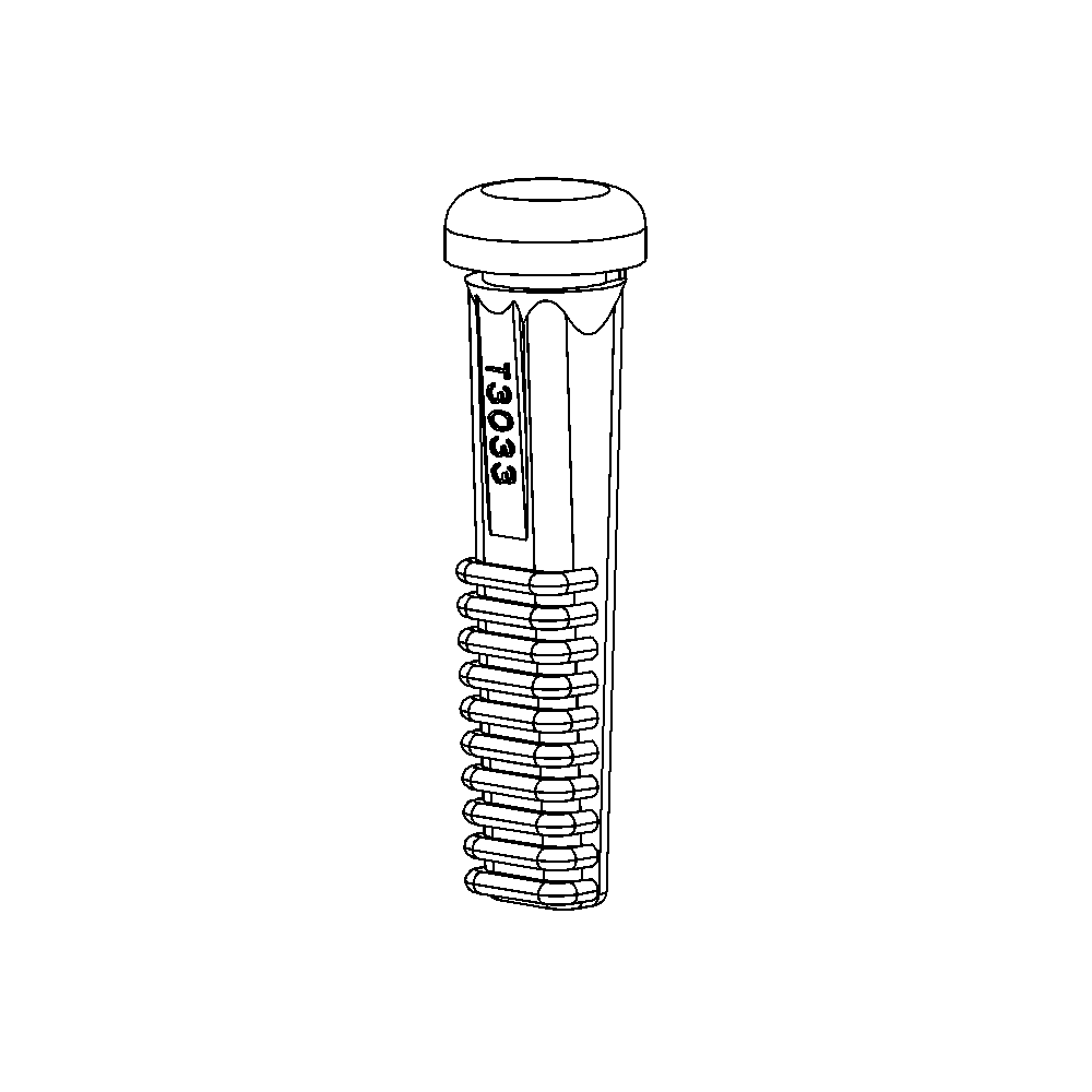 FINGER, sweeper, 5", half ribbed