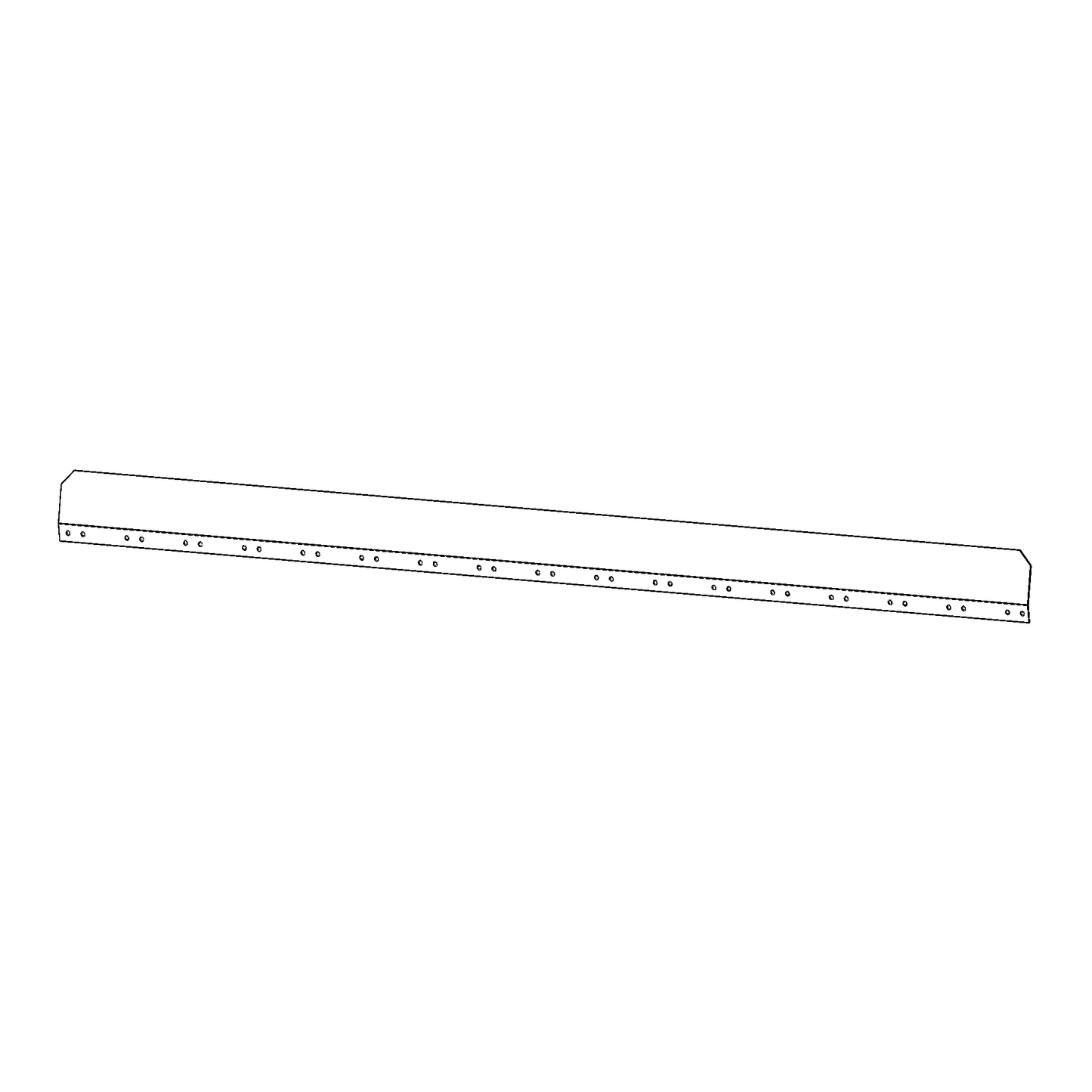 RISER, tine bar, 5", Flory 7'-6" (Supersedes T6090 and T6092R)